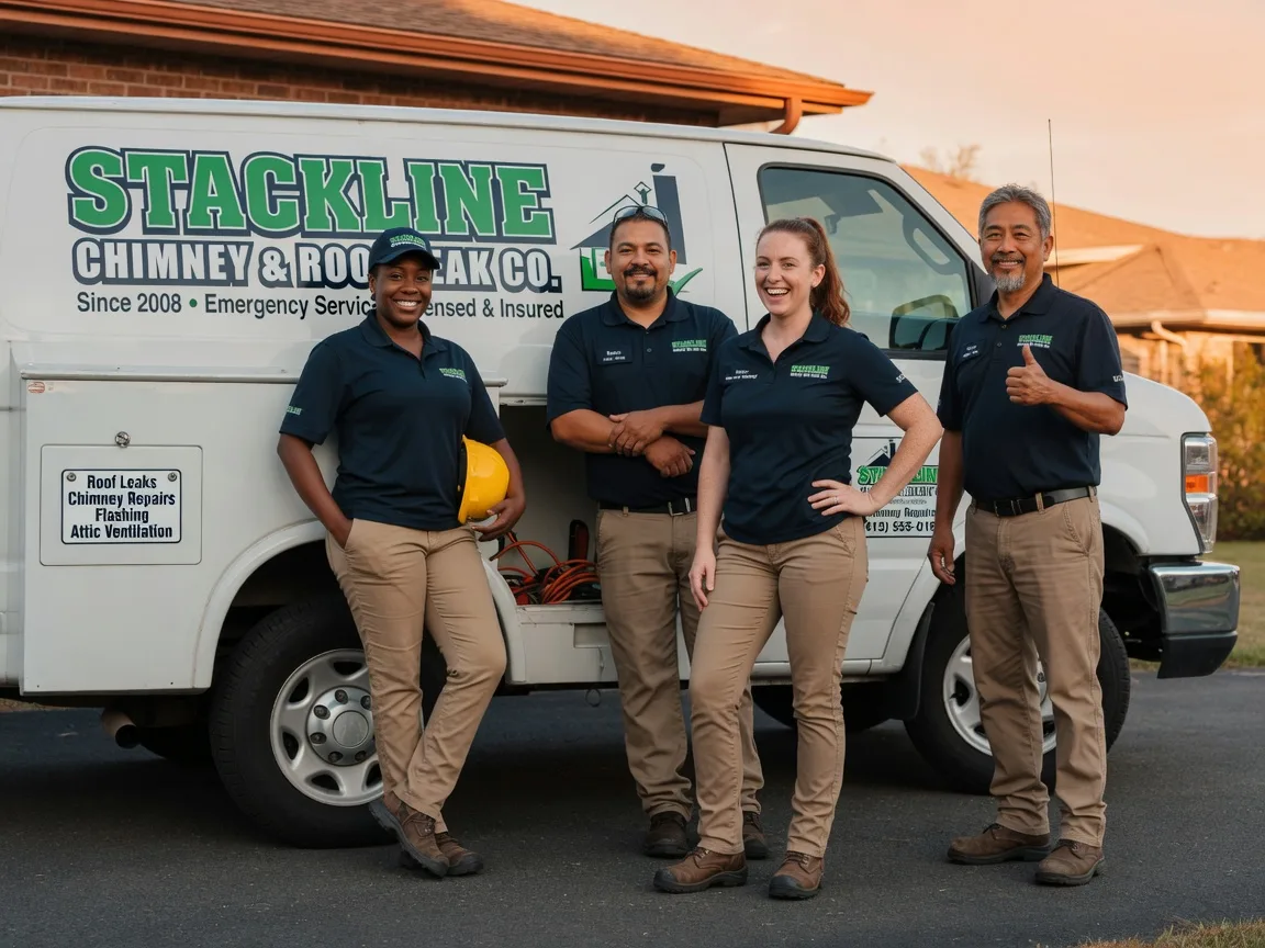 Chimney flashing repair company in Blue Point, NY
